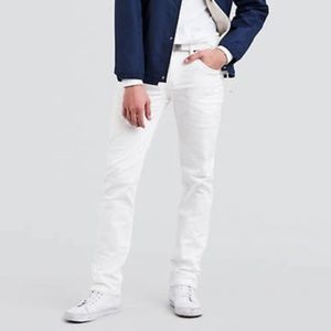 Levi Strauss 511 Slim Fit Jeans White